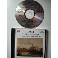 Plakperest Spohr, Sándor Papp, New Haydn Quartet – String Quintets Nos. 3 And 4 - Avrupa Basım 2. El CD Albüm
