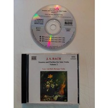 Plakperest J.s. Bach, Lucy Van Dael – Sonatas And Partitas For Solo Violin Vol.2 - Almanya Basım CD - Dönem Plak