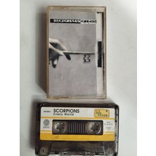 Plakperest Scorpions ‎– Crazy World - 1991 Türkiye Basım 2. El Kaset Albüm