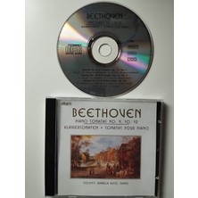 Plakperest Beethoven, Daniela Ruso – Piano Sonatas No. 9, 10, 12 - Avrupa Basım 2. El CD Albüm