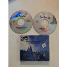 Plakperest J. S. Bach - Famous Organ Works / Goldberg Variations - 1993 Ingiltere Basım 2xcd Albüm-Dönem Plak