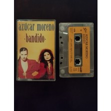Plakperest Azucar Moreno ‎– Bandido - 1991 Türkiye Basım 2. El Kaset Albüm /uzelli