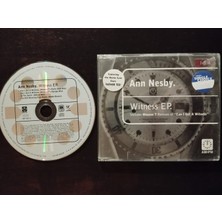 Plakperest Ann Nesby ‎– Witness Ep - 1996 Avrupa Basım 2. El  Cd, Maxi-Single