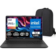 HP 250 G10 Intel Core I5 1334U 16GB 512GB Windows 11 Pro Fhd 15.6" Dizüstü Bilgisayar Snertech Çanta