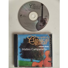 Plakperest The World Of Classical Guitar Vol.3 / Matteo Campanella – Avrupa Basım 2. El CD Albüm