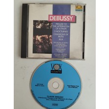 Plakperest Debussy – Prelude To The Afternoon Of A Faun / 3 Nocturnes - 1994  Amerika Basım - 2. El CD Albüm