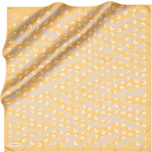 Cacharel Gri 90X90 Ipek Twill Eşarp