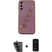 İlk El Grup Pilelistore™ Galaxy A24 4g Kılıf Nova Işık Prime - Siyah 6d Antistatik Mat Seramik Hayalet Nano Ekran Koruyucu + Valdez Metal Kamera Lens - Sh
