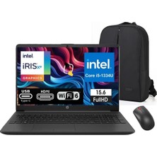 HP 250 G10 Intel Core I5 1334U 32GB 1tb Windows 11 Pro Fhd 15.6" Dizüstü Bilgisayar Snertech Çanta+Mouse