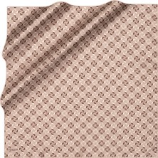 Cacharel Açık Gri 90X90 Ipek Twill Eşarp