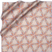 Cacharel Mavi 90X90 Ipek Twill Eşarp