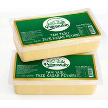 Polonezköy Tam Yağlı Taze Kaşar Peyniri (1000GR x 2) 2000GR