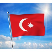 Son Imparatorluk Bayrağı Premium Raşel Kumaş 100X150 cm