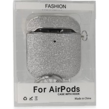 Uravas Store Newface Airpods 2 (2.nesil) Spell Simli Kılıf - Gümüş