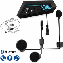 Erdmsp Bt-22 Bluetooth Kask Kulaklığı Kablosuz Özgürlüğü Kaskınızda Hissedin