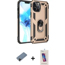 Pileli Store Pilelistore™ iPhone 12 Pro Max Kılıf Ahenk Klasik Koleksiyonu - Siyah Joko 5d Cam + Shine Kamera Lens Koruma Cam - Sh