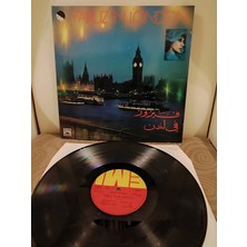 Plakperest Fairuz - Fairuz In London - 1978 Lübnan Basım Nadir 33 Lük  Plak Albüm Dönem Plak
