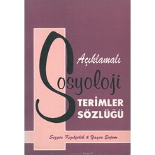 Göksu Matbaası Açıklamalı Sosyoloji Terimler Sözlüğü Sezgin Kızılçelik - Yaşar Erjem