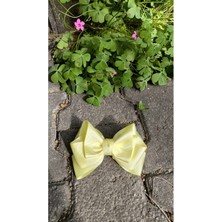 Liliang Collection Sarı Kurdele Toka Büyük Boy