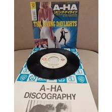 Plakperest A-Ha ‎ – The Living Daylights ( Soundtrack ) - 1987  Japonya  Basım 45’lik Plak-2.el