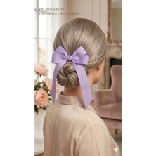 Liliang Collection Açık Lila Kuyruklu Kurdele Toka
