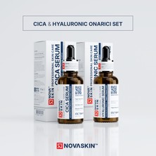 Novaskin Cica & Hyaluronic Onarıcı Nem Destek Serum Seti