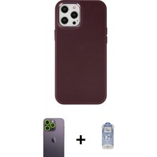 İlk El Grup Pilelistore™ iPhone 12 Pro Max Kılıf Çekirdek Çizgi - Siyah Joko Magic 5d Cam + Neon Fosforlu Kamera Lens - Yl