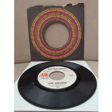 Plakperest Cat Stevens  – Wild World  -  1971  Usa Basım 45’lik Plak / Promo-2.el