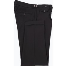HC MEN CLASSIC Erkek Siyah Tek Pile Pantolon
