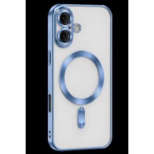Mudanis Apple Iphone 16 Kılıf Kross Magneticsafe Kapak - Sierra Blue