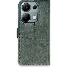 Mudanis Xiaomi Redmi Note 13 Pro 4g Kılıf Trend S Plus Kapaklı Kılıf - Yeşil