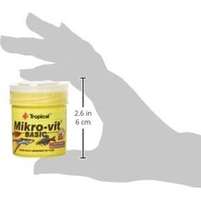 Mikro-Vit Basic Yavru Balıklar Için Temel Yem Balık Yemi 50 ml 32GR
