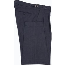 HC MEN CLASSIC Erkek Lacivert Çift Pile Pantolon