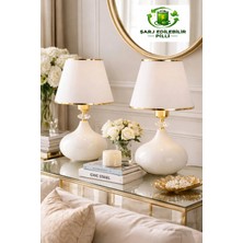 571 Store Şarj Edilebilir Pilli LED Dekoratif Masa Abajuru Gece Lambası