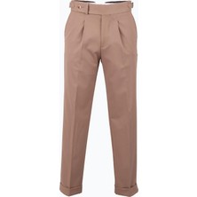 HC MEN CLASSIC Erkek Bej Tek Pile Pantolon