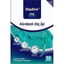 Stopever Nane Ferahliğ Kürdanlı Diş Ipi (50 Adet) ve Fresh Gliss Kürdanlı Diş Ipi Seti
