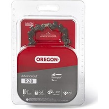 Oregon R28 Advancecut Yedek Zincir, 15,24 cm Direkli Testereler ve Motorlu Testereler Için, 28 Tahrik Bağlantısı, Pitch: 3/8 Inç Düşük Profil, 0,43 Inç Ölçer