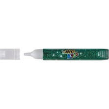 Bıc Kids Metalik Simli Yapıştırıcı 6'lı Blister, Su Bazlı Simli Yapıştırıcı, Çoğu Kumaştan Kolayca Çıkar