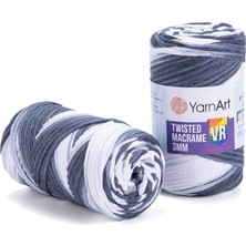 El Örgü Ipi Twısted Macrame 3 mm Vr, 910, 4X250 gr