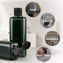 Plastik Boş Şişeler, Pratik Flip Kapaklı Tasarım, 200ML Hacim, Sıvı Sabun ve Losyonlar Için Ideal, Yeniden Kullanılabilir, 2'li Set