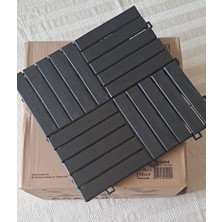 Akasya Ahşap Yer Karosu, Espresso 30X30 Cm, 10'lu Paket, 0.9 M² Yer Kaplama