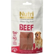 Nutri Canin Sığır Etli Tahılsız Köpek Ödül Maması 80GR