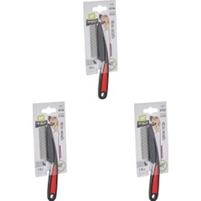 Gro 5838 Köpek Pıre Tarağı, Red, Narrow (3 Paketi)
