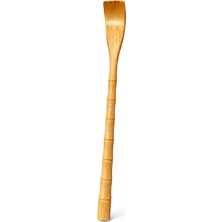 Doğal Bambu Ahşap Sırt Kaşıyıcı, Uzun Saplı Ergonomik Tasarım, Dişli ve Pürüzsüz Kaşıma Başlığı, Kaymaz Gövde, Askı Ipli Asılabilir Yapı, Dayanıklı ve Doğal Ahşap Vücut Kaşıma Aparatı