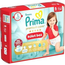 Premium Care Külot Bebek Bezi 5 Numara 34 Adet Junior (2 Paketi)