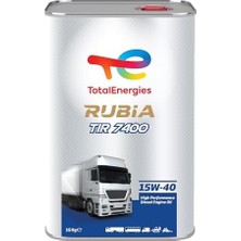 Total Rubia Tir 7400 15W40 Motor Yağı 16 kg