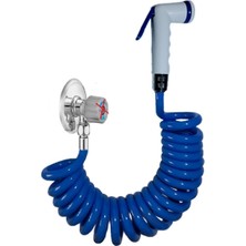 Spiral Taharet Matik Hortum Seti 250 cm (Mavi)