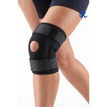 Medikal Patella Destekli Dizlik Korsesi, Çapraz Bağ Menisküs Ağrısı Için Sporcu Dizlik, Standart Beden (Termo Jel Hediyeli)