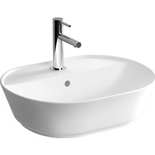 Geo 7428B003-0001 Oval Çanak Lavabo, 55 Cm, Beyaz