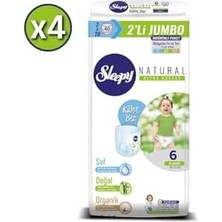 Natural Külot Bez 6 Beden Xlarge 4x2'li 160 Adet